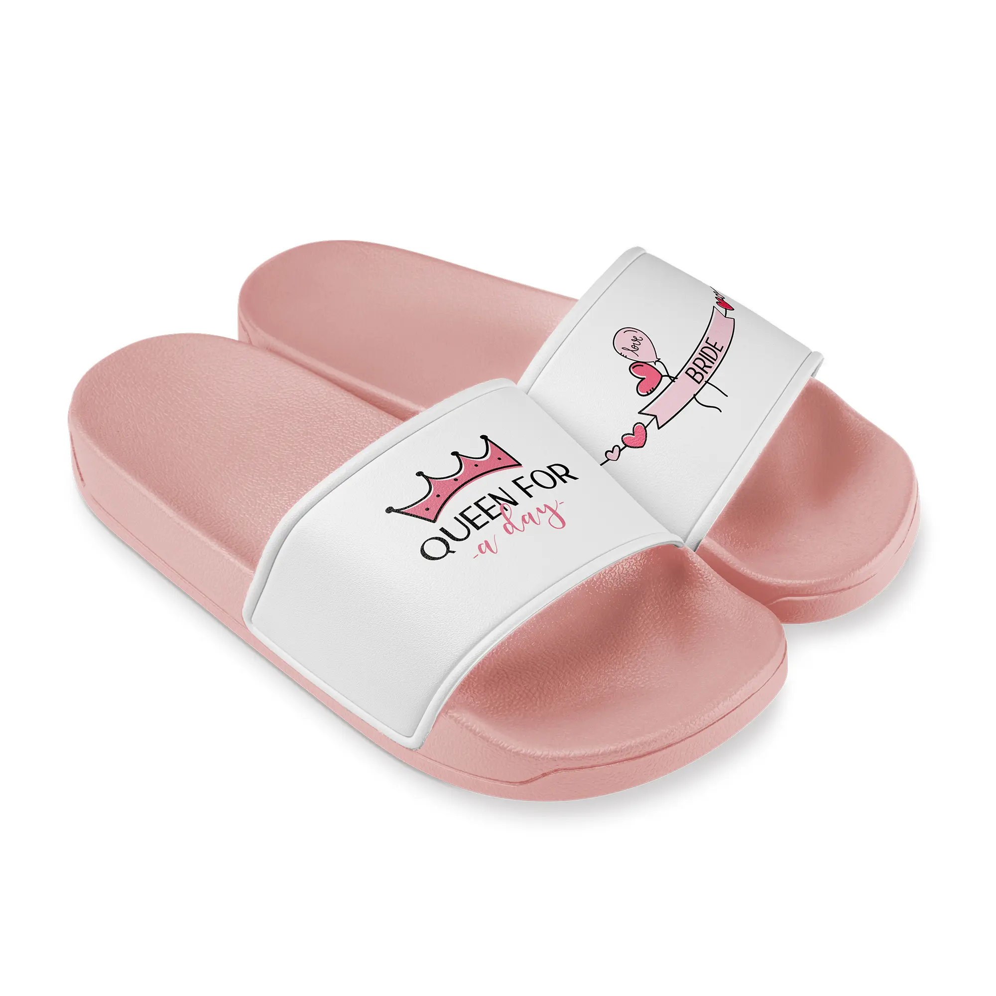 Badelatschen mit bedruckbarer Lasche (für DTF), div. Farben und Größen