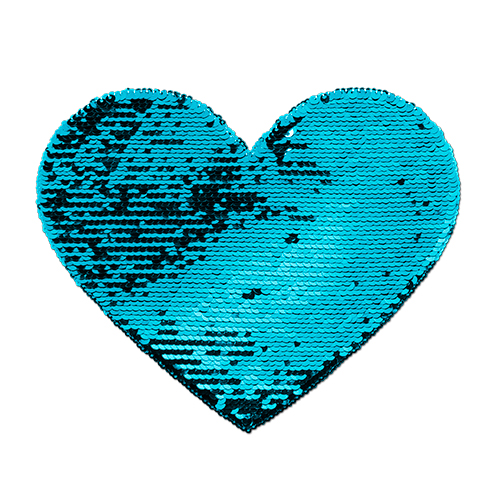 Patch à paillettes, en différentes formes et couleurs