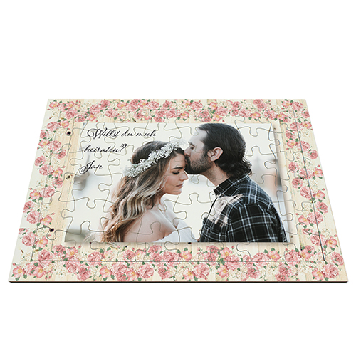 Sublistar® Puzzle en bois avec cadre, diverses versions