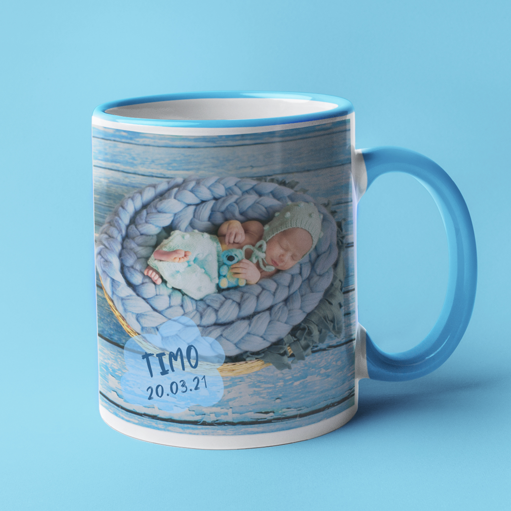 Tasse en céramique RIM & HANDLE 11oz, Orca™ Coating, divers coloris