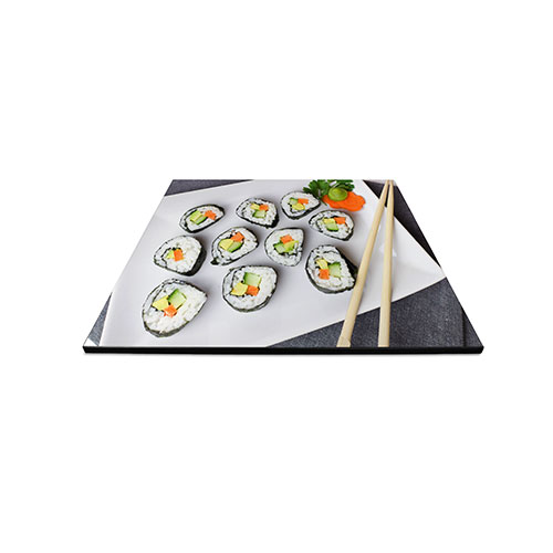 Sublistar® MDF Tischplatte für Bistro Tisch, ohne Gestell, Farbe Weiß-glänzend, div. Größen 