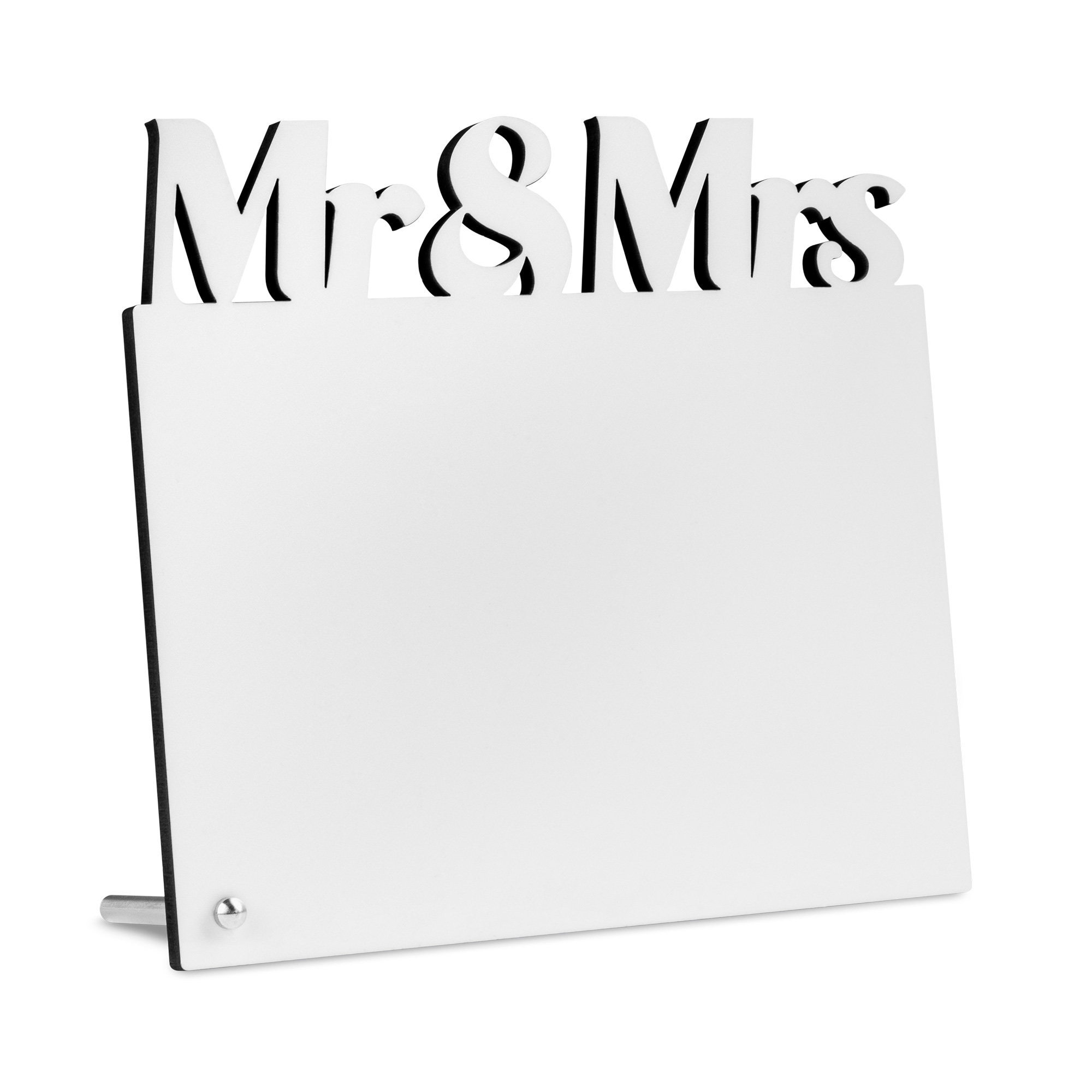 Sublistar® MDF Emo-Frame Mr&Mrs, inkl. 1 Metallstift, 6 mm stark