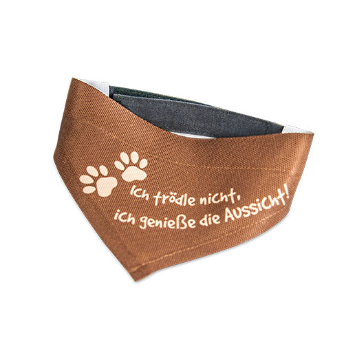 Sublistar® Bandana pour chien, blanc avec fermeture velcro, diverses tailles