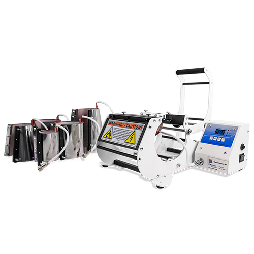 Second-hand Mug press MPR-3 incl. 6 heat elements, Ø 60, 72, 80 mm, LATTE-12/17, conical glasses, such as GL-SG-1