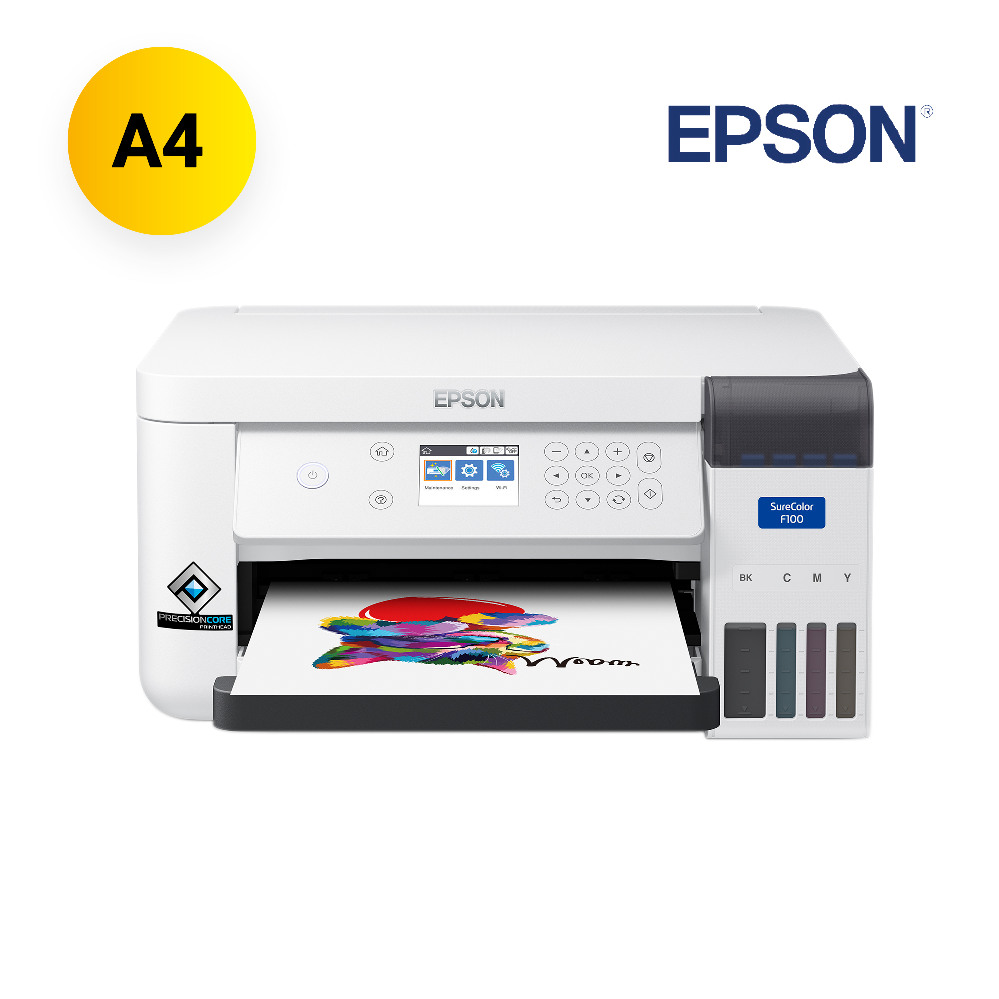 Epson SureColor SC-F100, Format DIN A4