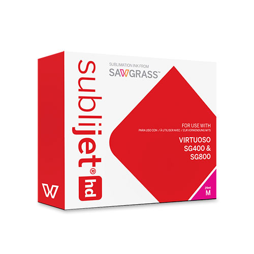 SubliJet HD pour Virtuoso SG-400/800, cartouche de 29 ml/42 ml, divers couleurs