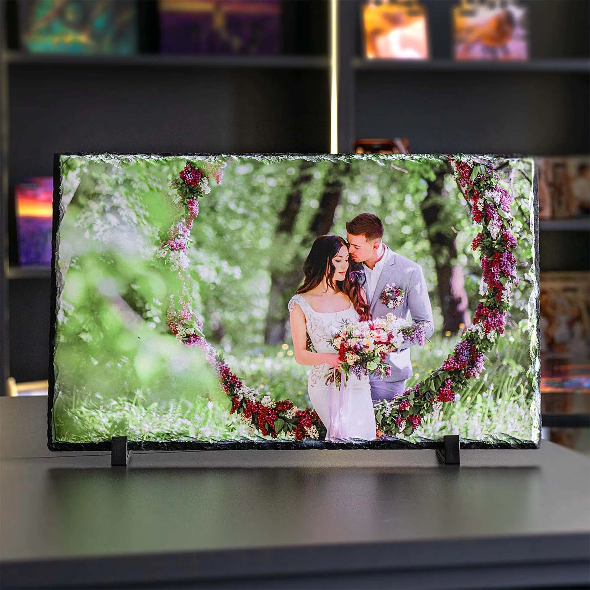 Schiefertafel, weiß-matt, div. Größen