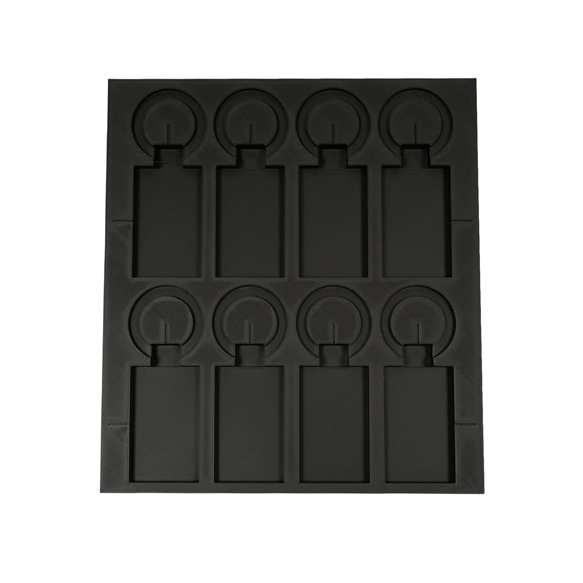 Jig/Adapter für Lasergravur & UV-Druck, div. Ausführungen, inkl. Zentrierhilfen