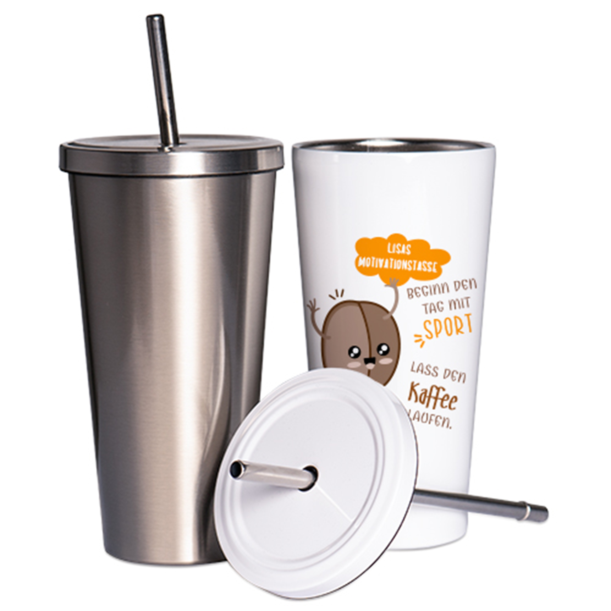 Sublistar® Conical Stainless steel mug 480 ml, various colours