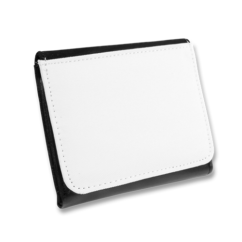 Sublistar® Portefeuille pour hommes couleur noir, taille 120 x 100 mm, 120 pcs./carton