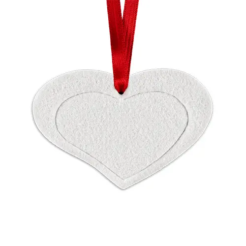 Lufterfrischer, weißer Polyesterfilz, versch. Ausführungen