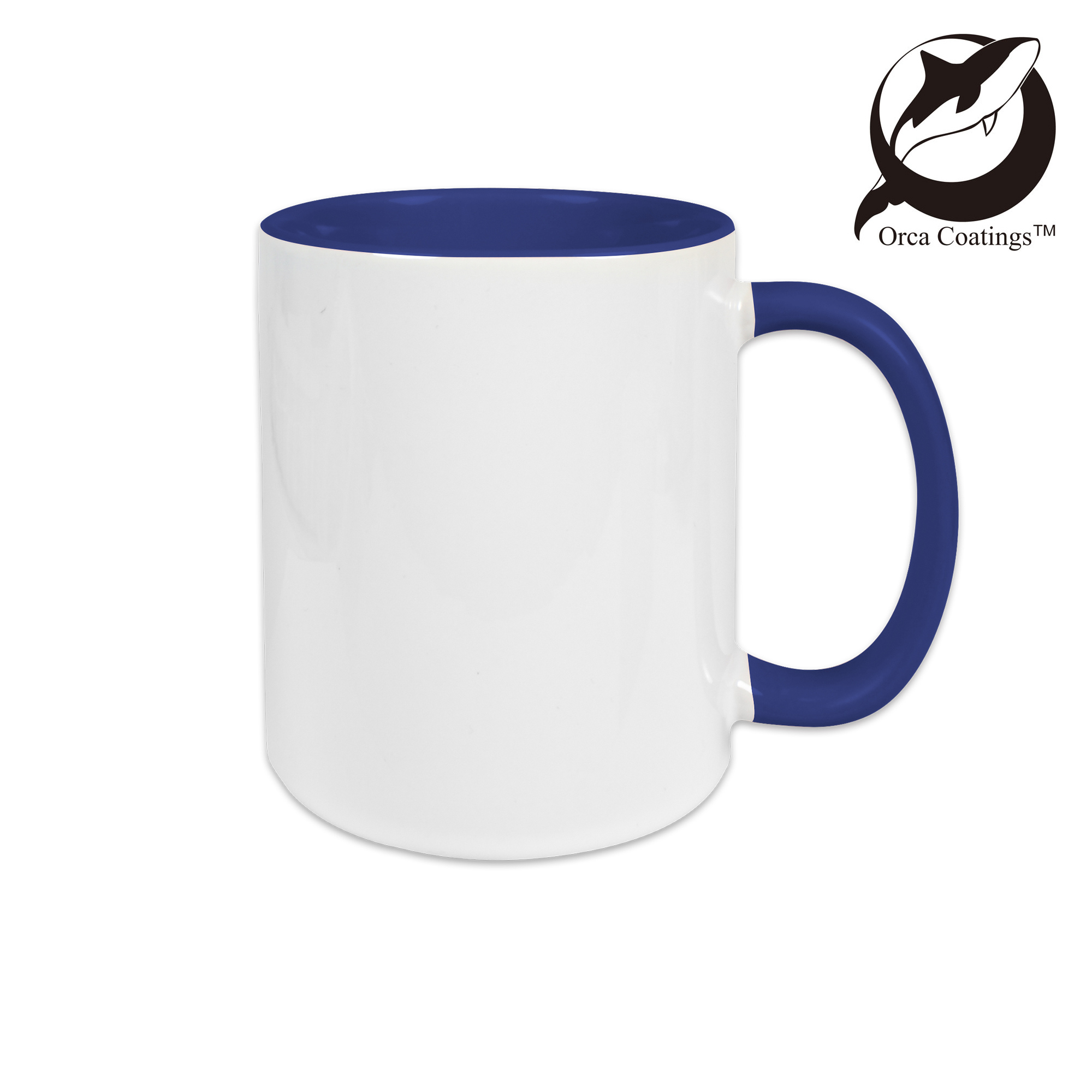 Tasse en céramique TWO TONES & HANDLE 11oz, Orca™ Coating, divers coloris