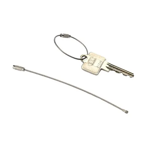 Metal cord with connector, size 130 mm, 100 pcs./pack