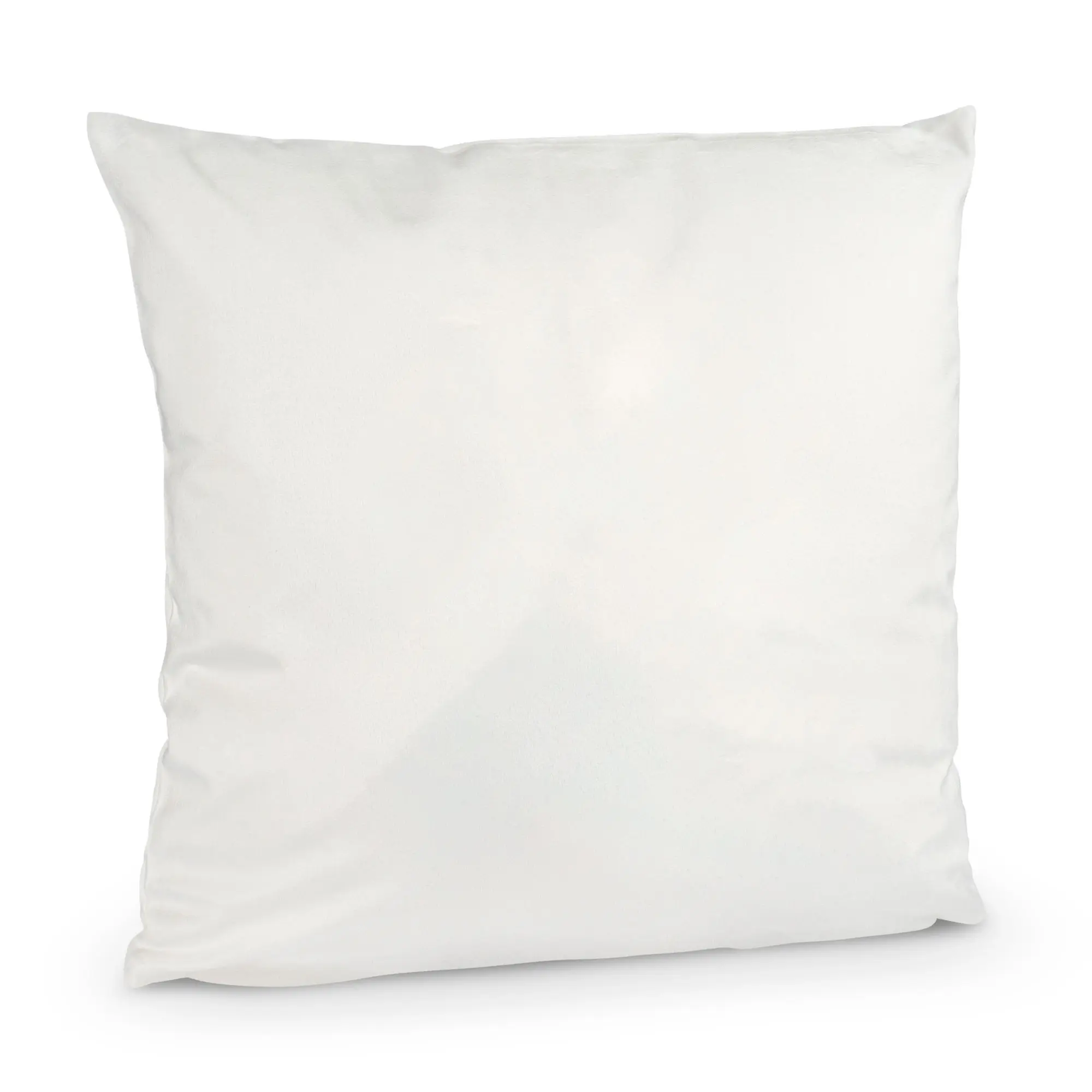 Sublistar® Housse de coussin blanche, douce et moelleuse, 100% polyester, diverses tailles