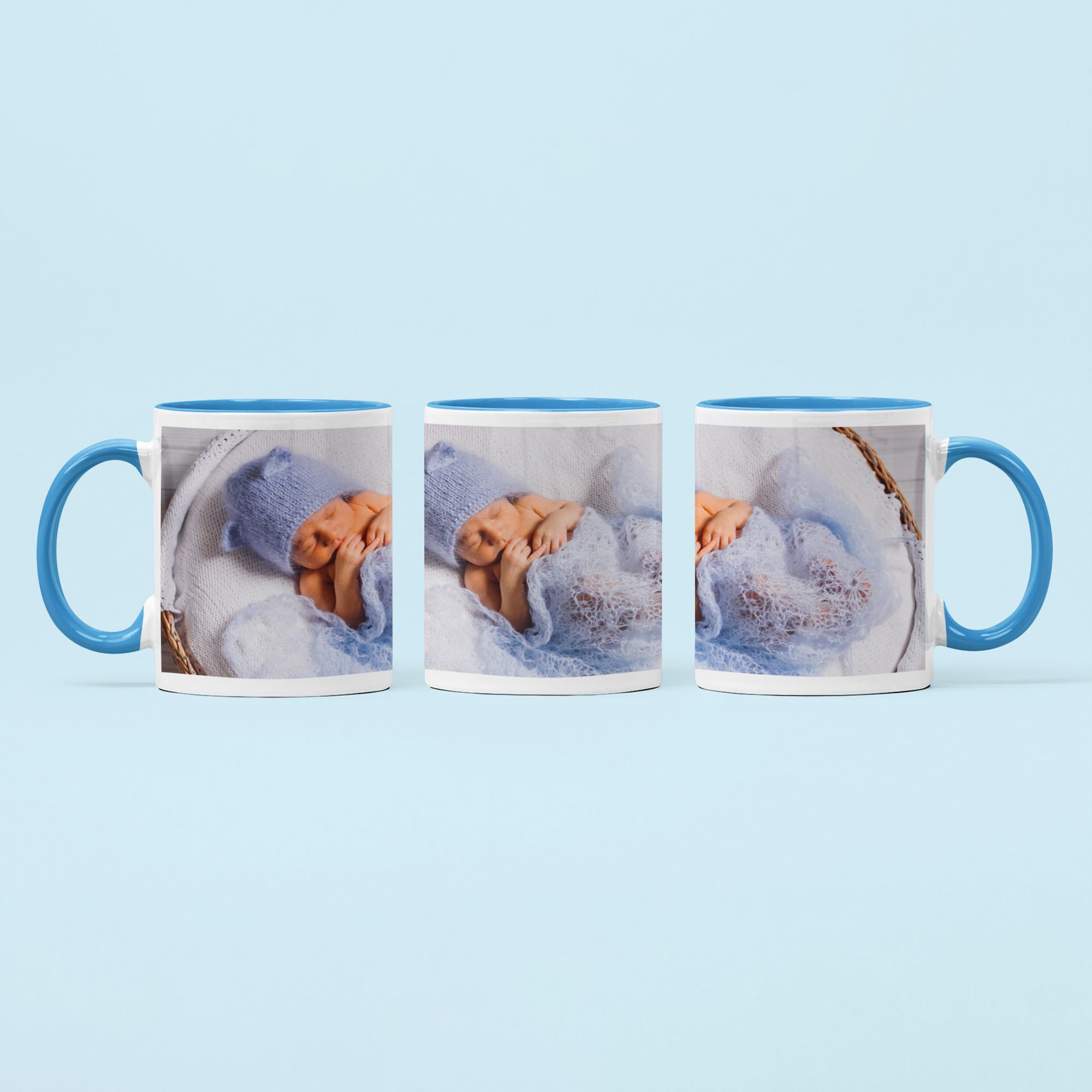Keramiktasse TWO TONES & HANDLE 11oz, Orca™ Coating Keramiktasse TWO TONES & HANDLE 11oz, Orca™ Coating
