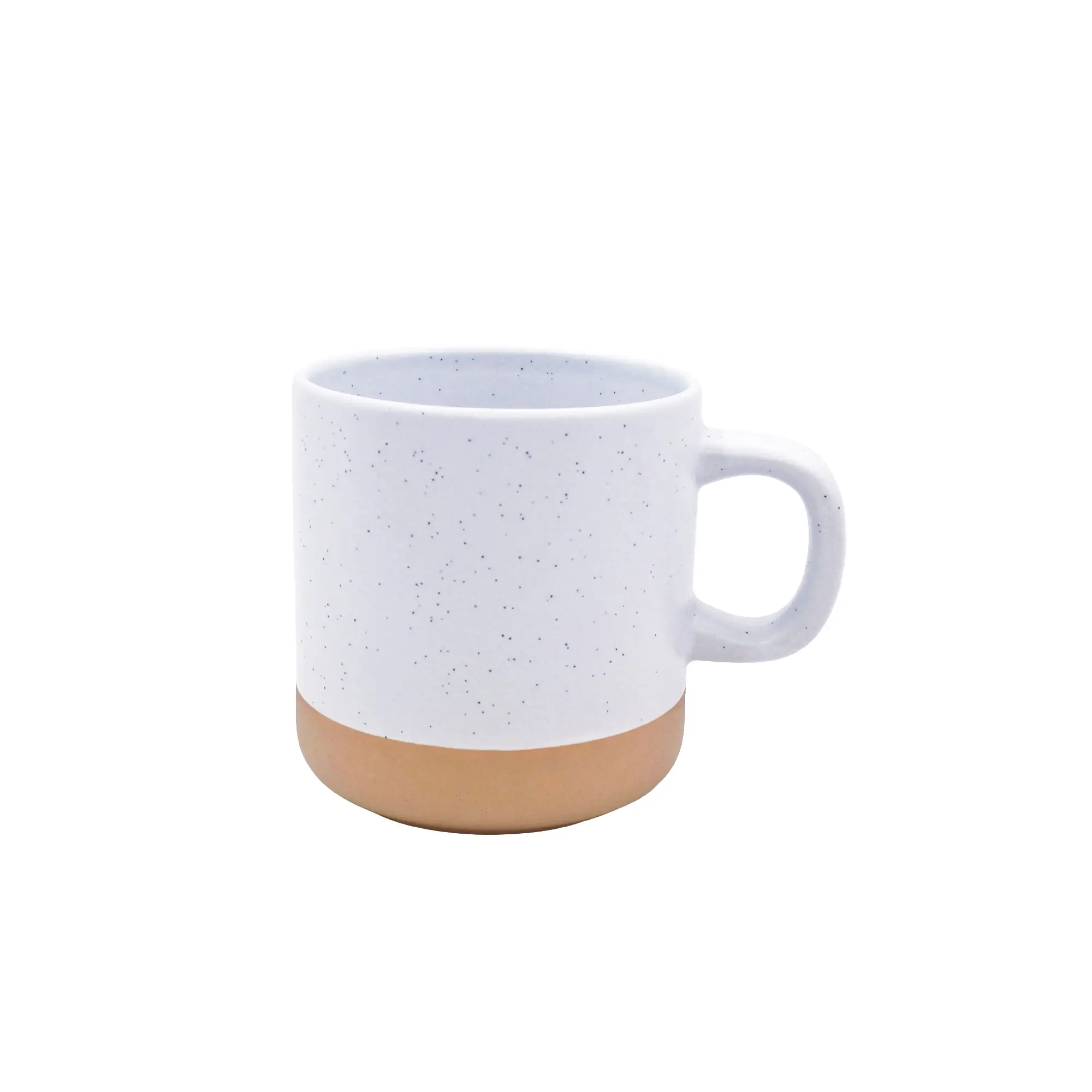 Vintage clay mug MIKE for laser engraving, with brown base, hand wash recommended, 36 pcs./carton