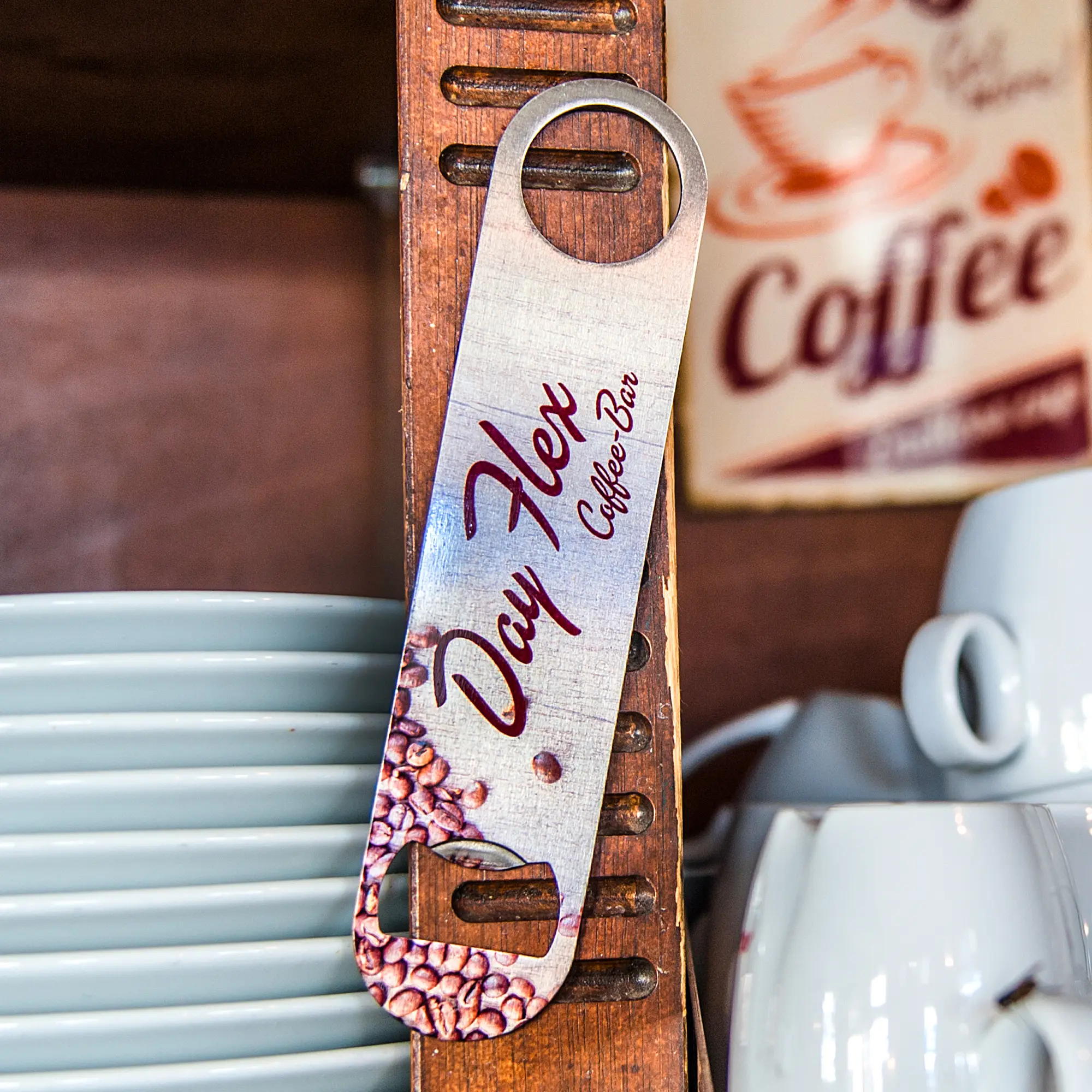 Edelstahl-Flaschenöffner, div. Farben und Größen