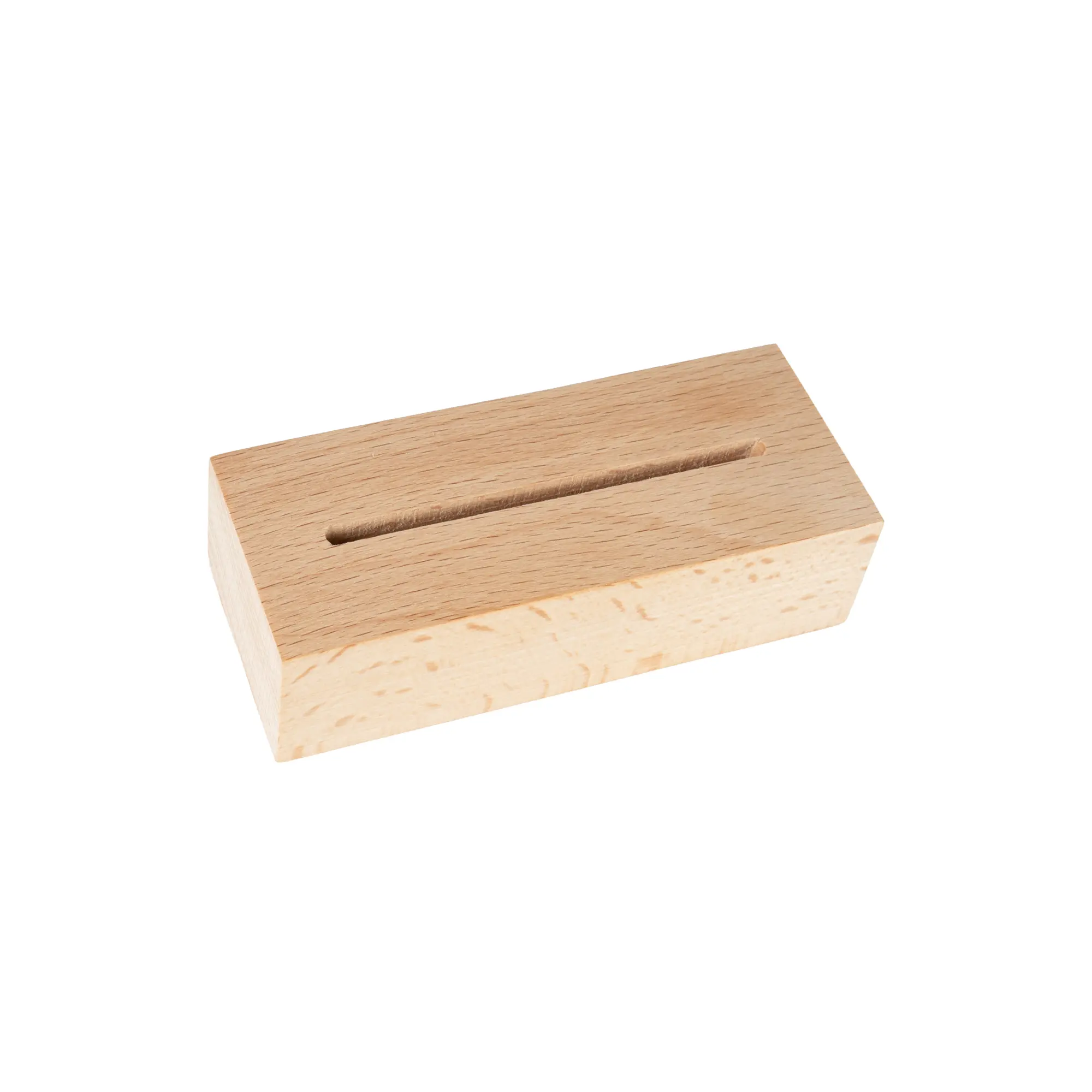 Socle en bois pour plaques acryliques L-ACR2-SHT- 