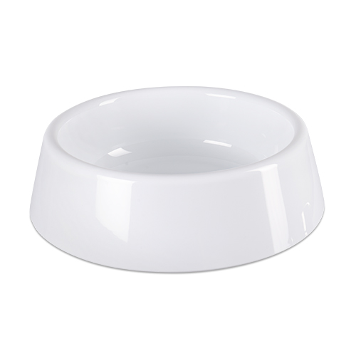 Gamelle pour animaux en plastique polymère avec insert en inox, diveres tailles