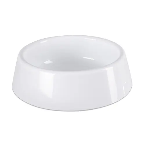 Tiernapf aus Polymer-Kunststoff mit Edelstahleinsatz, versch. Größen