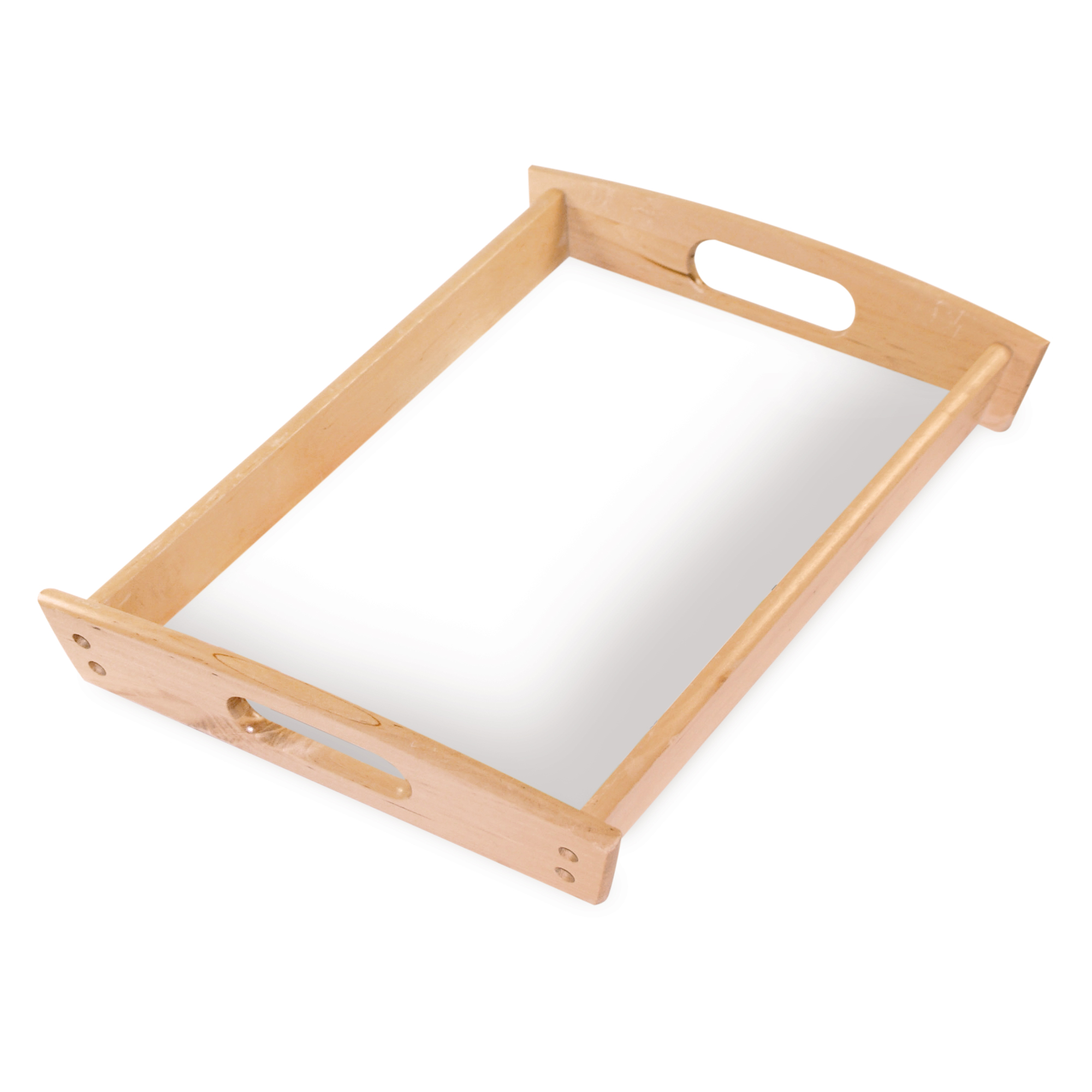 UNISUB Plateau en bois, taille 285 x 435 mm, couleur natural, 2 pcs./carton