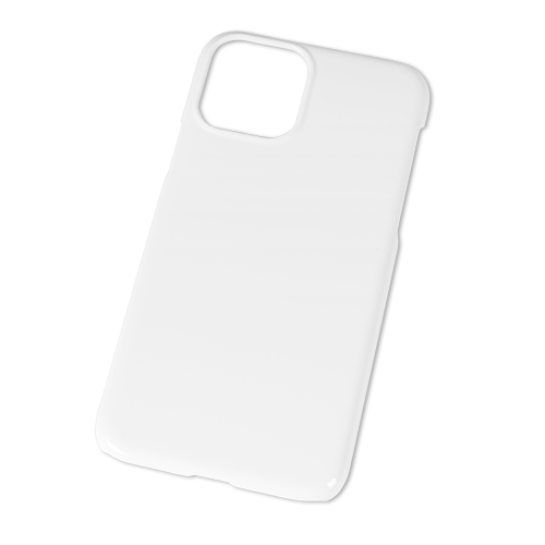 3D Premium Cover für Galaxy und iPhone, Farbe Weiß-glänzend und Farbe Weiß-matt