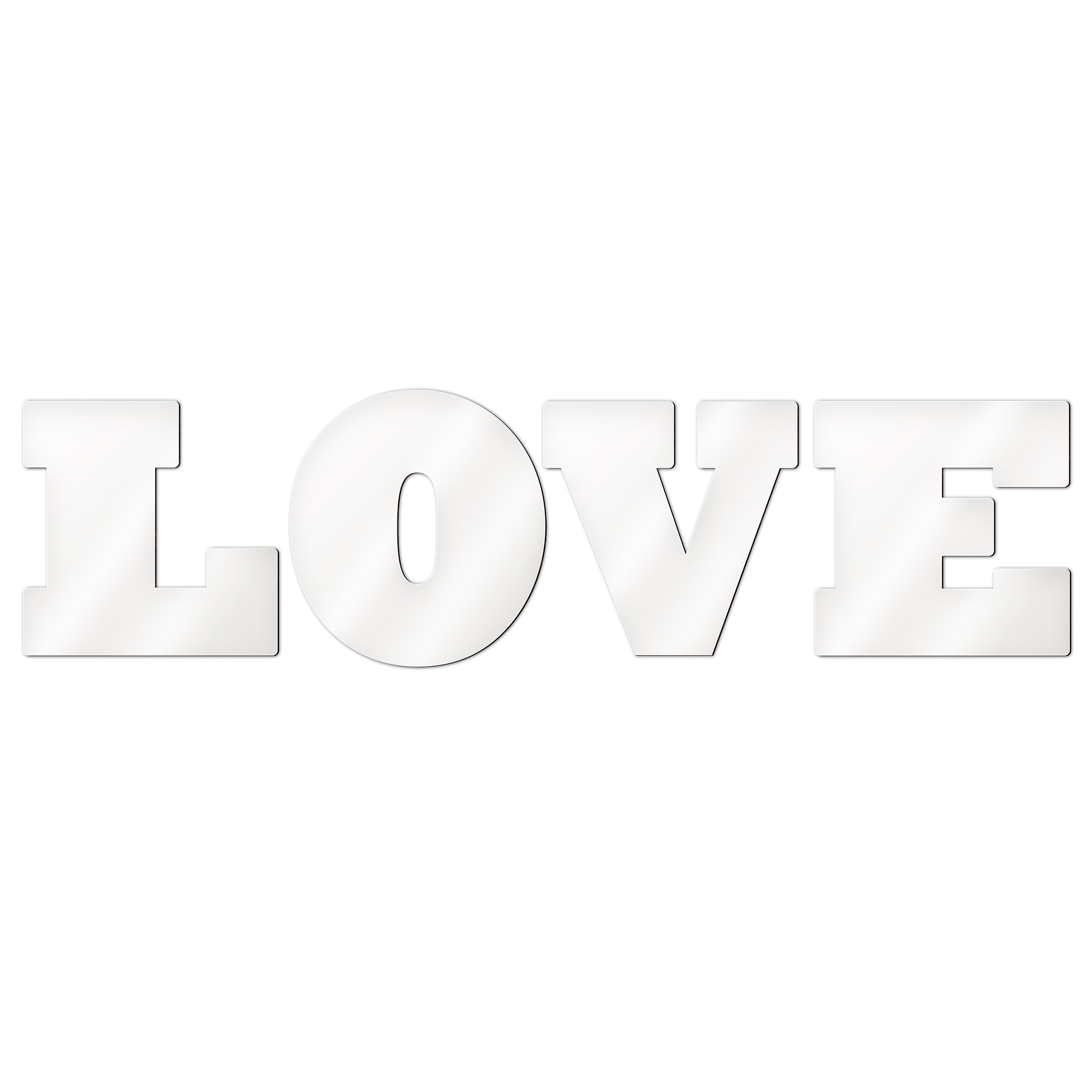 Ensemble de lettres individuelles Sublistar® en MDF LOVE Hauteur 14 cm, 3 mm d'épaisseur Ensemble de lettres individuelles Sublistar® en MDF LOVE Hauteur 14 cm, 3 mm d'épaisseur