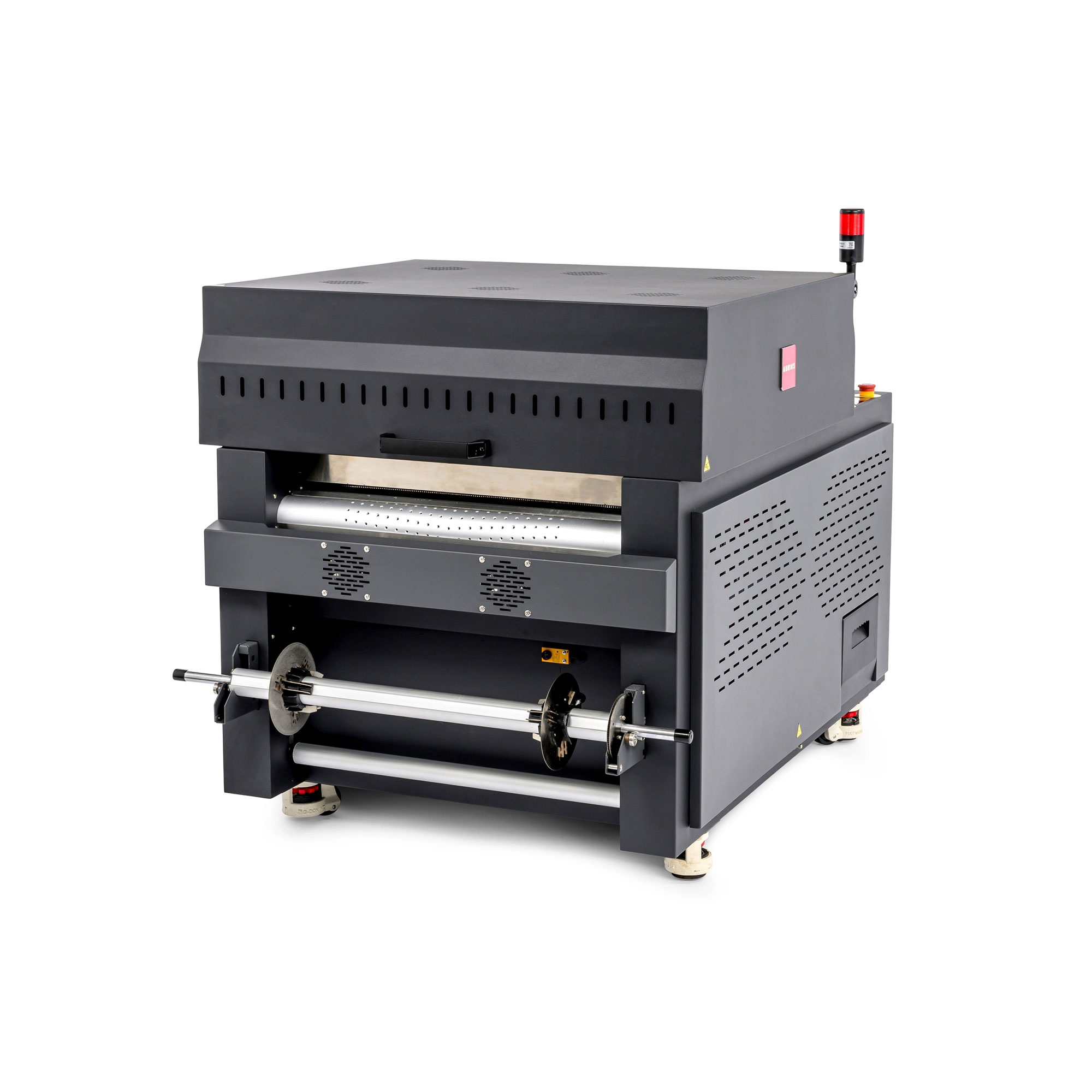 Unité de fixation DTF Adkins Inline Compact 600 pour l'application d'adhésif thermofusible et le séchage