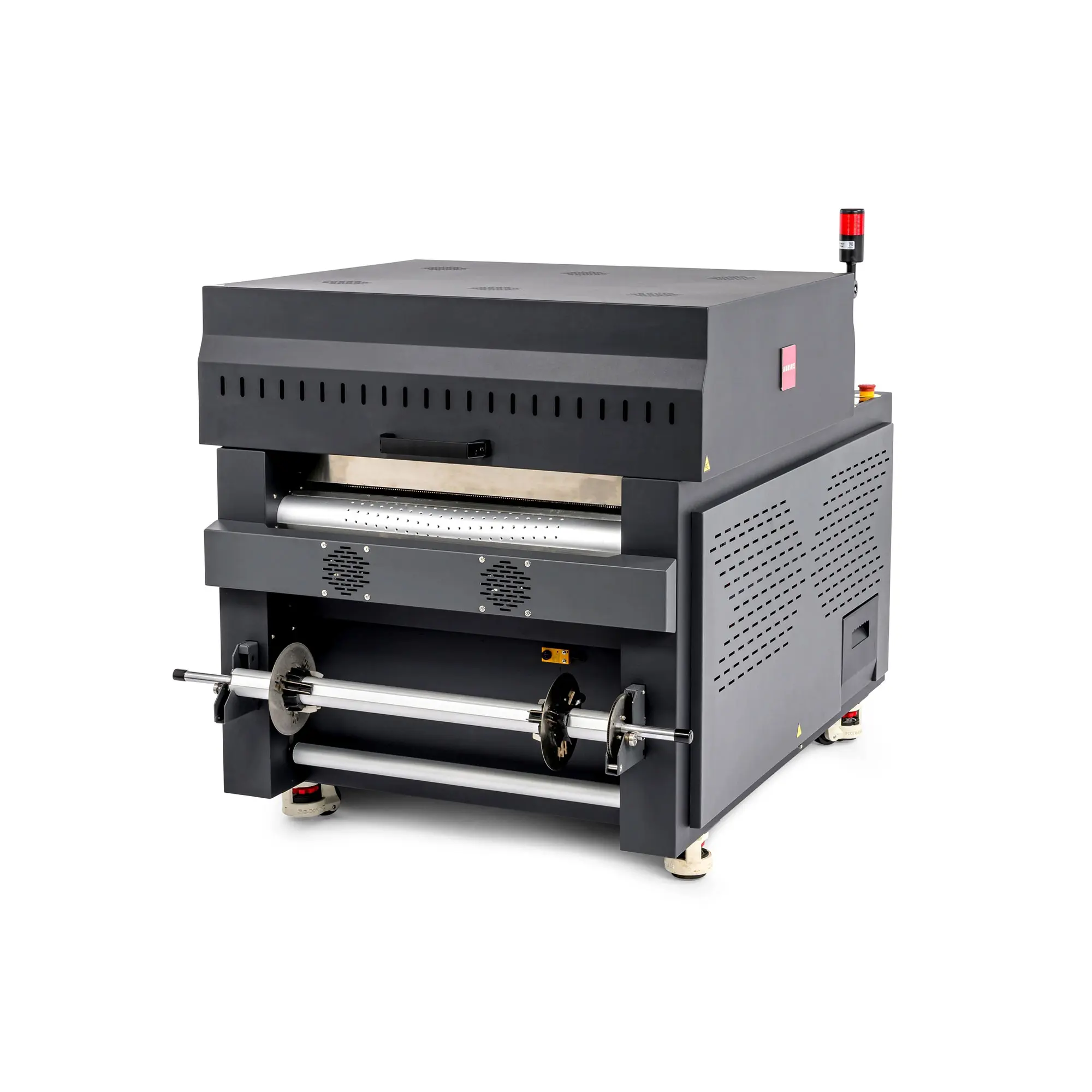 Unité de fixation DTF Adkins Inline Compact 600 pour l'application d'adhésif thermofusible et le séchage
