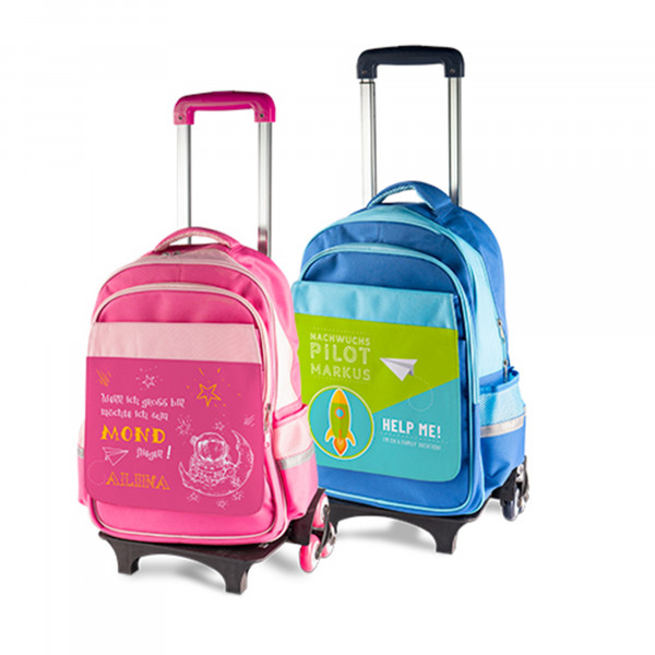 Sublistar® children's trolley with removable backpack, various colours
