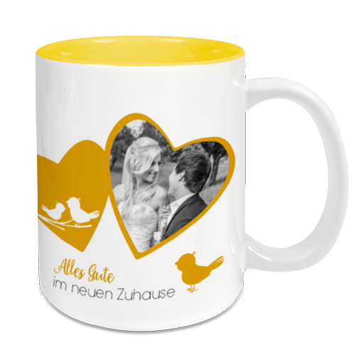 Tasse en céramique TWO TONES 11oz, Sublistar®-Coating, diverses couleurs