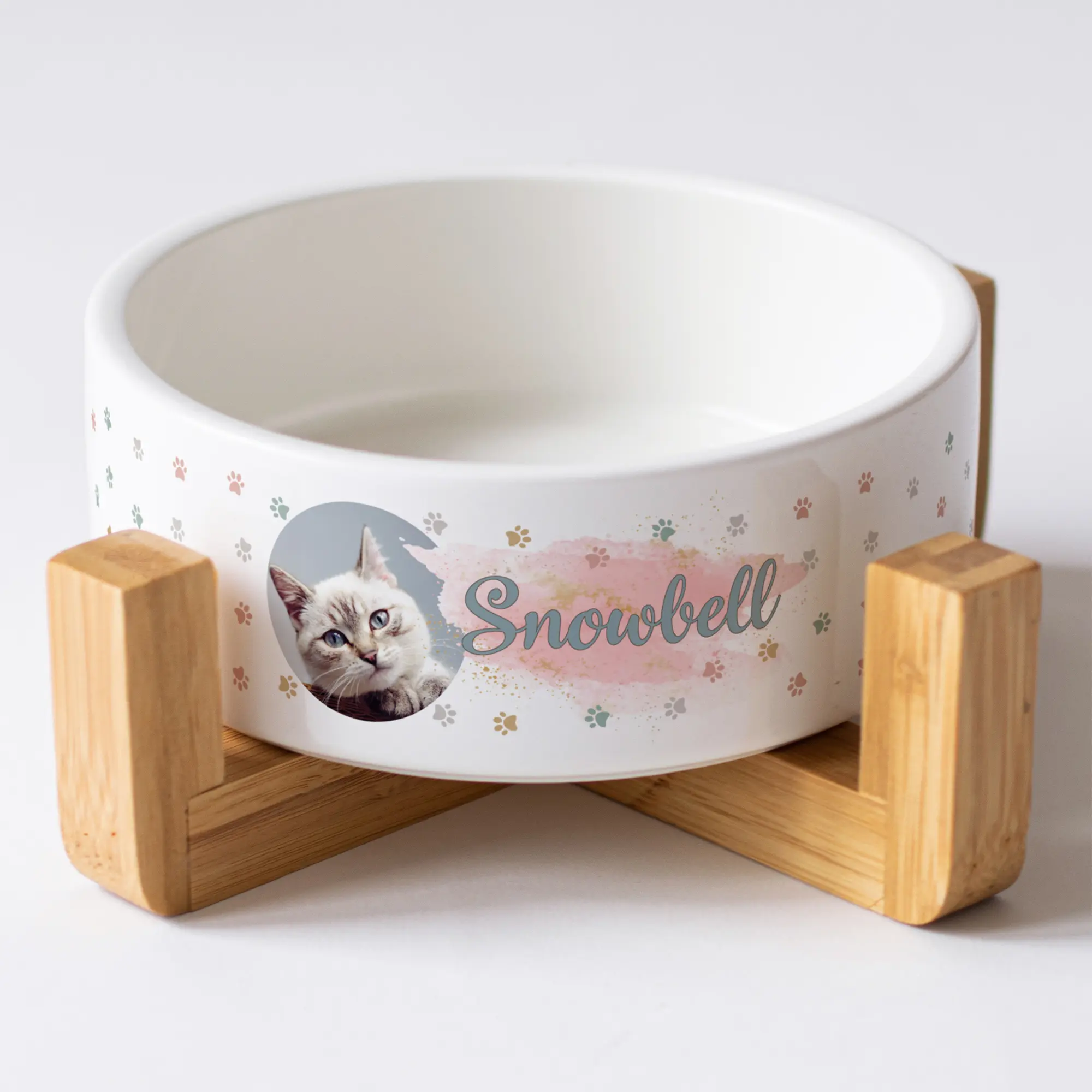 Bambus-Holzgestell für Keramikschüssel KES-180, div. Ausführungen