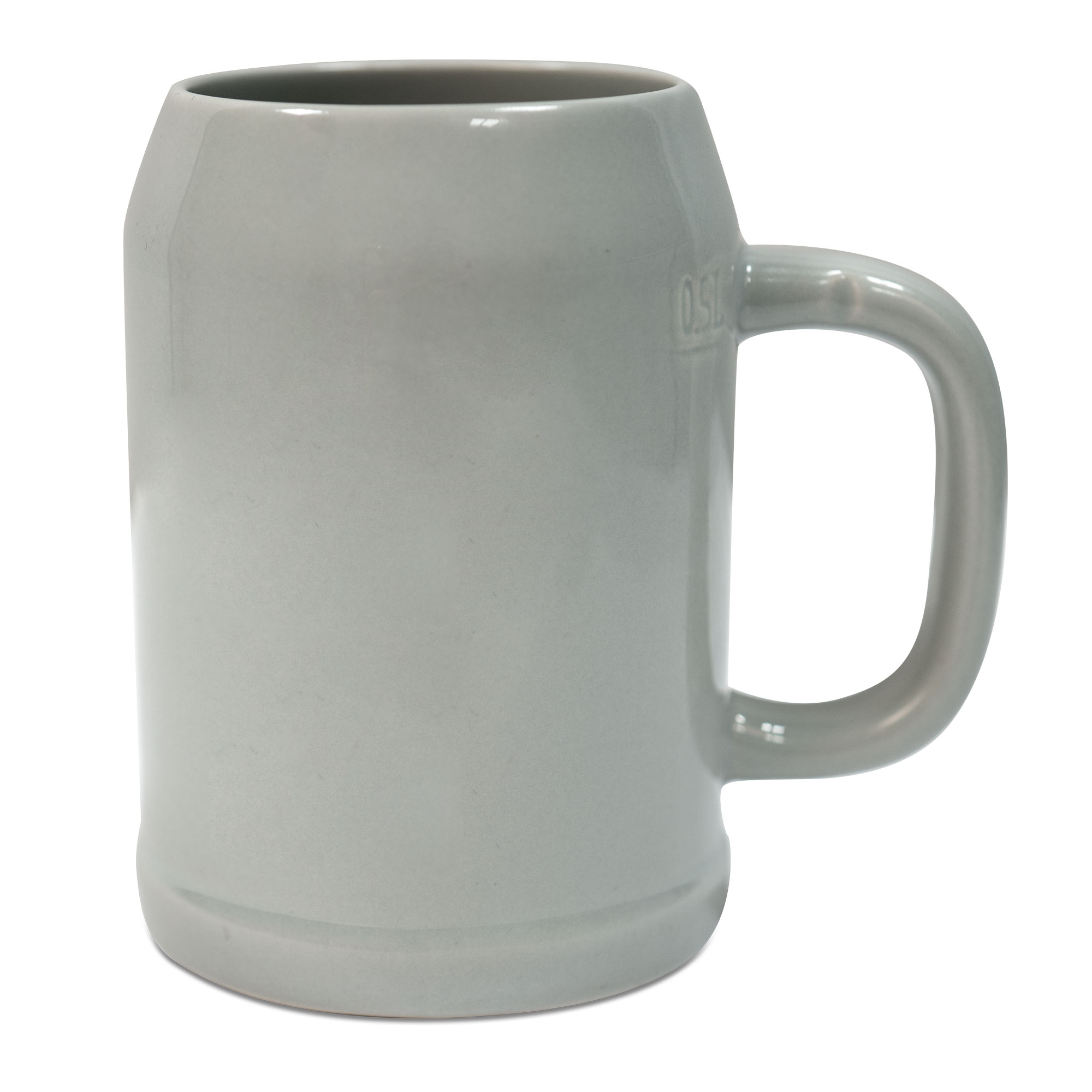 Chope à bière Upper Class RADLER 500 ml, couleur gris foncé sans couvercle, 18 pcs./carton