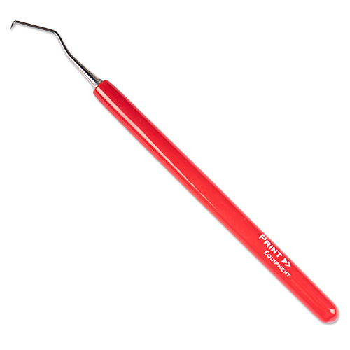 Épingle pour écheniller Weeder, tige rouge avec logo, 1 pcs./pack