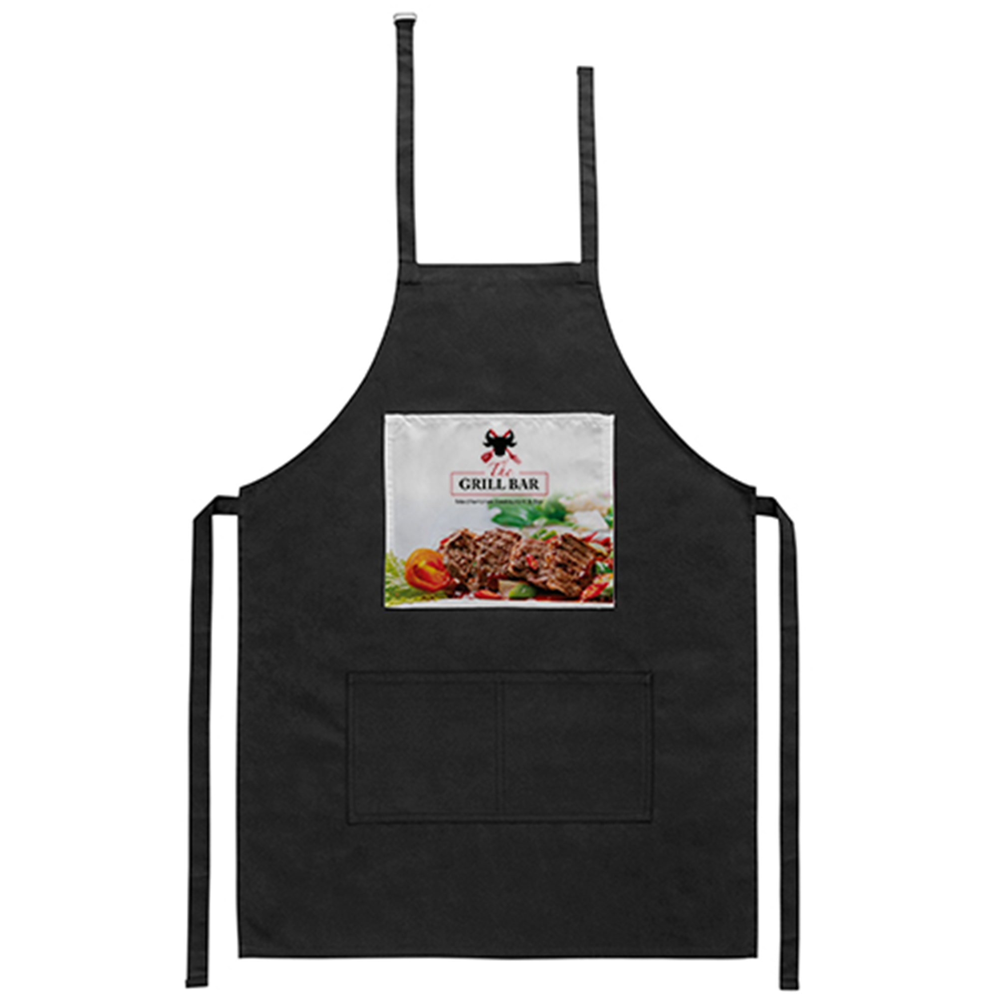Sublistar® Latzschürze schwarz Sublistar® Latzschürze schwarz