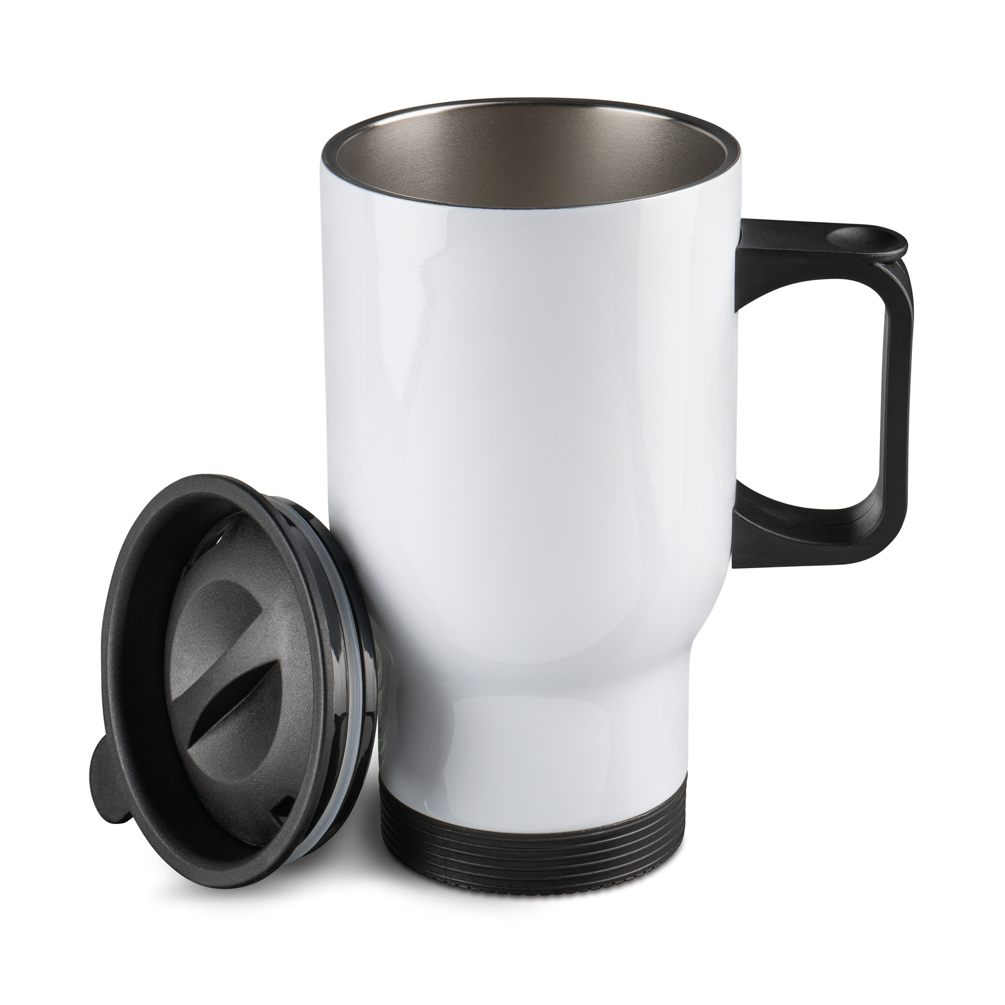 Mug thermos en inox, taille Ø 85 mm, diverses couleurs