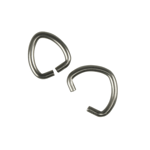 UNISUB pendentif en aluminium blanc brillant, d´os 38 x 25 mm, imprimable d’une face, 25 pcs./carton