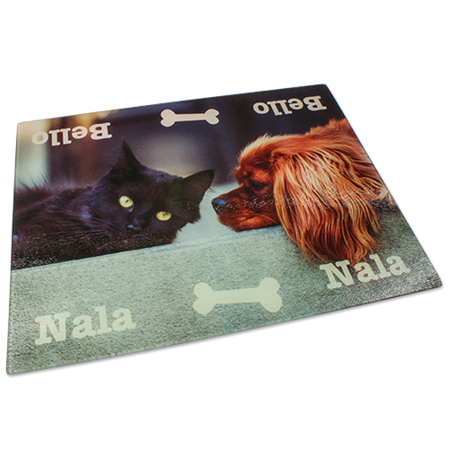 Planche à découpe en verre, diverses tailles