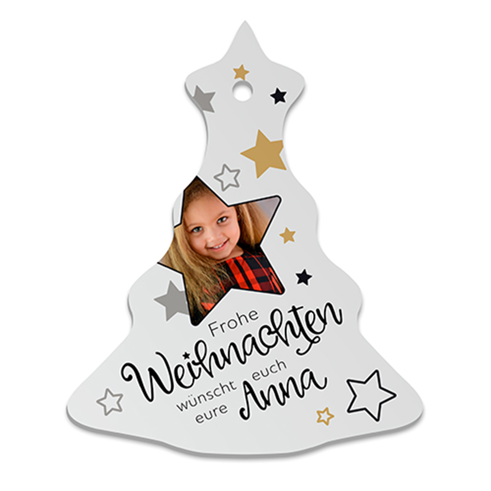 Ornements en plastique à suspendre, différents motifs