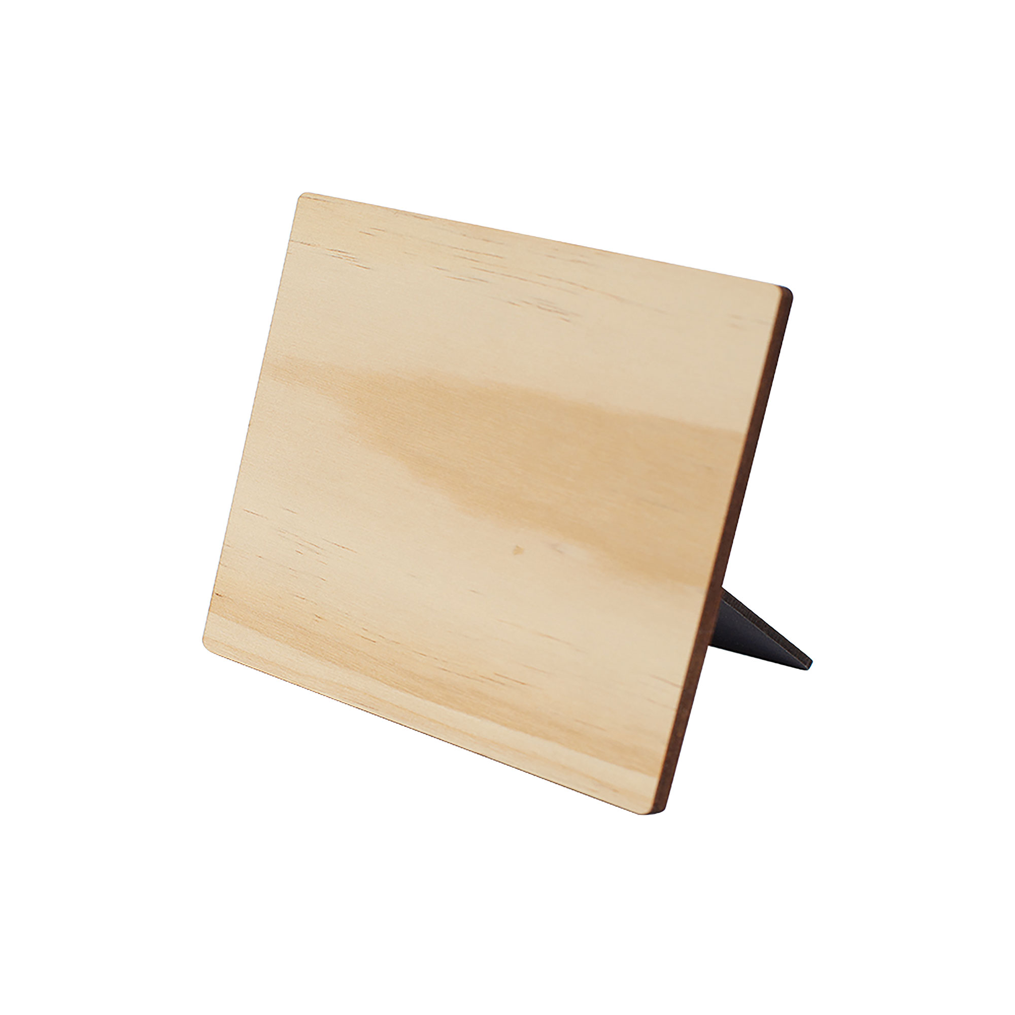 Panneau photo en contreplaqué, pour format vertical et horizontal, épaisseur 5 mm, couleur naturelle avec veines de bois, div. versions