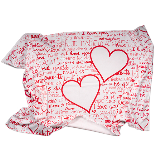 Couverture polaire en microfibre, 100% polyester, taille 95 x 150 cm, imprimé sur une face avec différents motifs