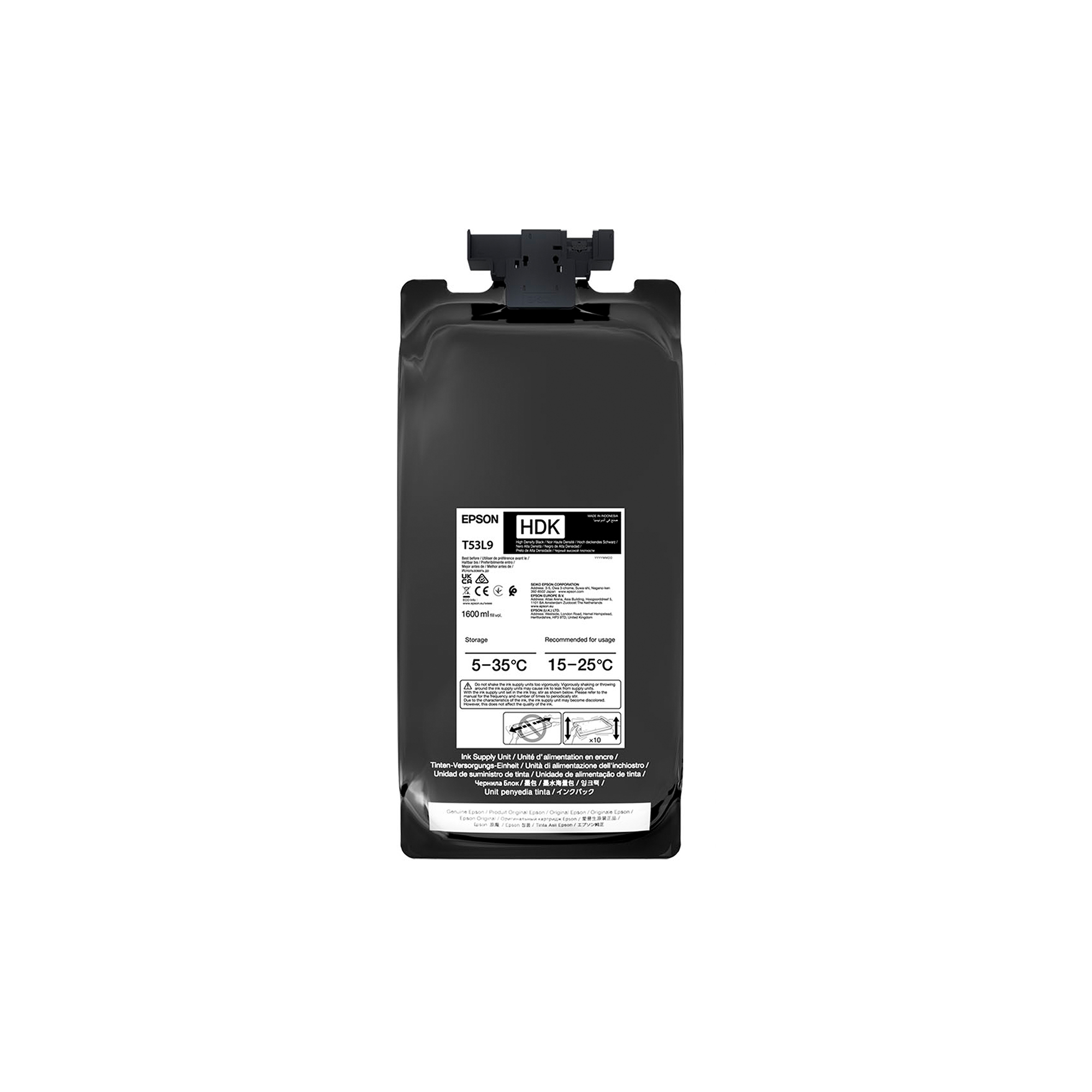 Epson UltraChrome DS, für SureColor F6400/F6400H, F9500/F9500H, 1.600 ml Kartusche, verschiedene Farben