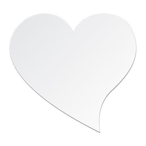 Tableau photo Duraluxe en aluminium blanc mat, diverses tailles