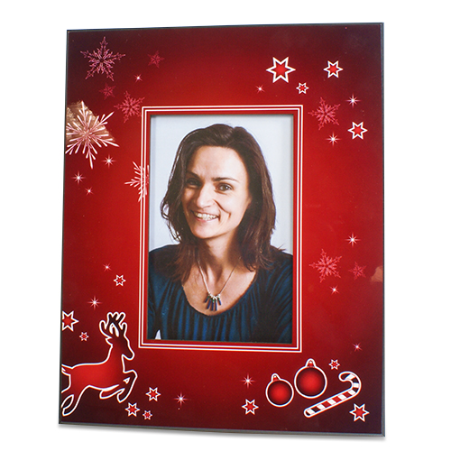 UNISUB Cadre photo imprimable, taille 203 x 254 x 16 mm, pour format de photo 100 x 150 mm, 14 pcs./carton