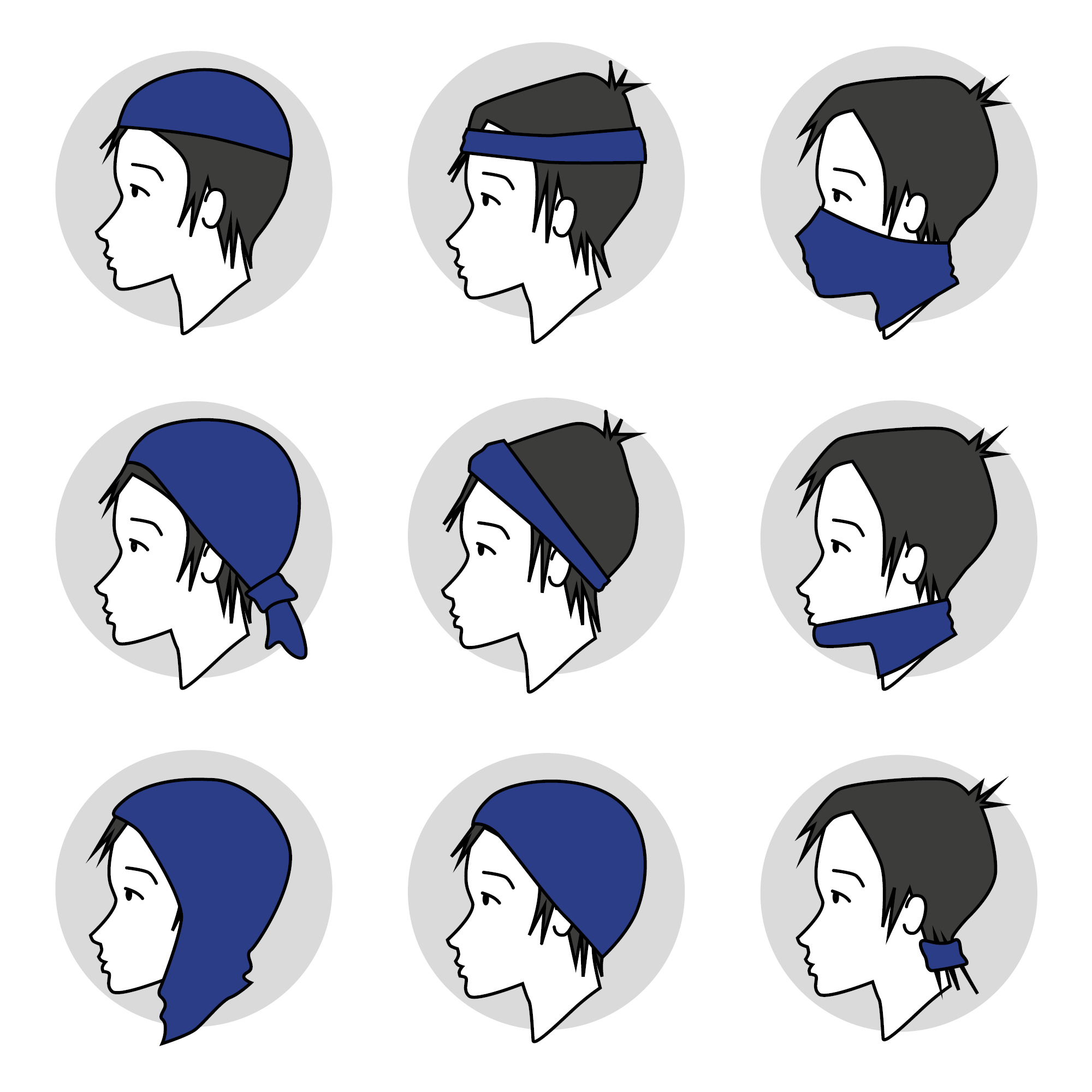 Sublistar® Toile multifonction, couleur blanc, div. tailles