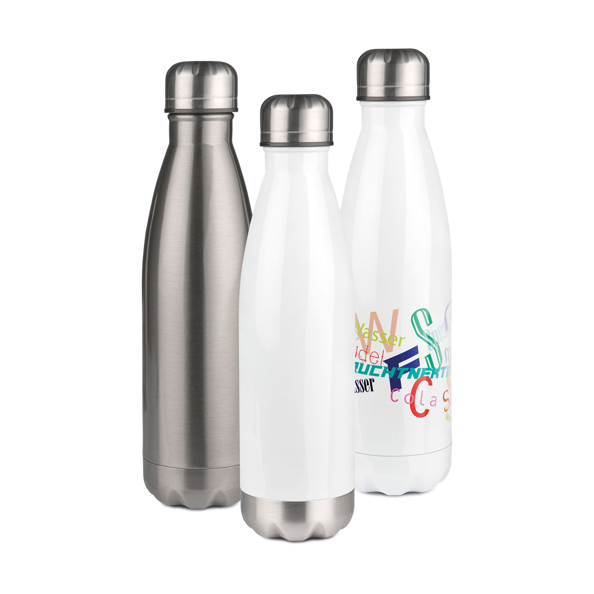Sublistar® Edelstahl-Thermoflasche, div. Größen und Farben