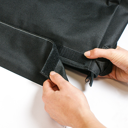 Sublistar® Besace REPORTER avec rabat interchangeable, noir, taille (LxHxP) 380 x 280 x 80 mm, 40 pcs./carton