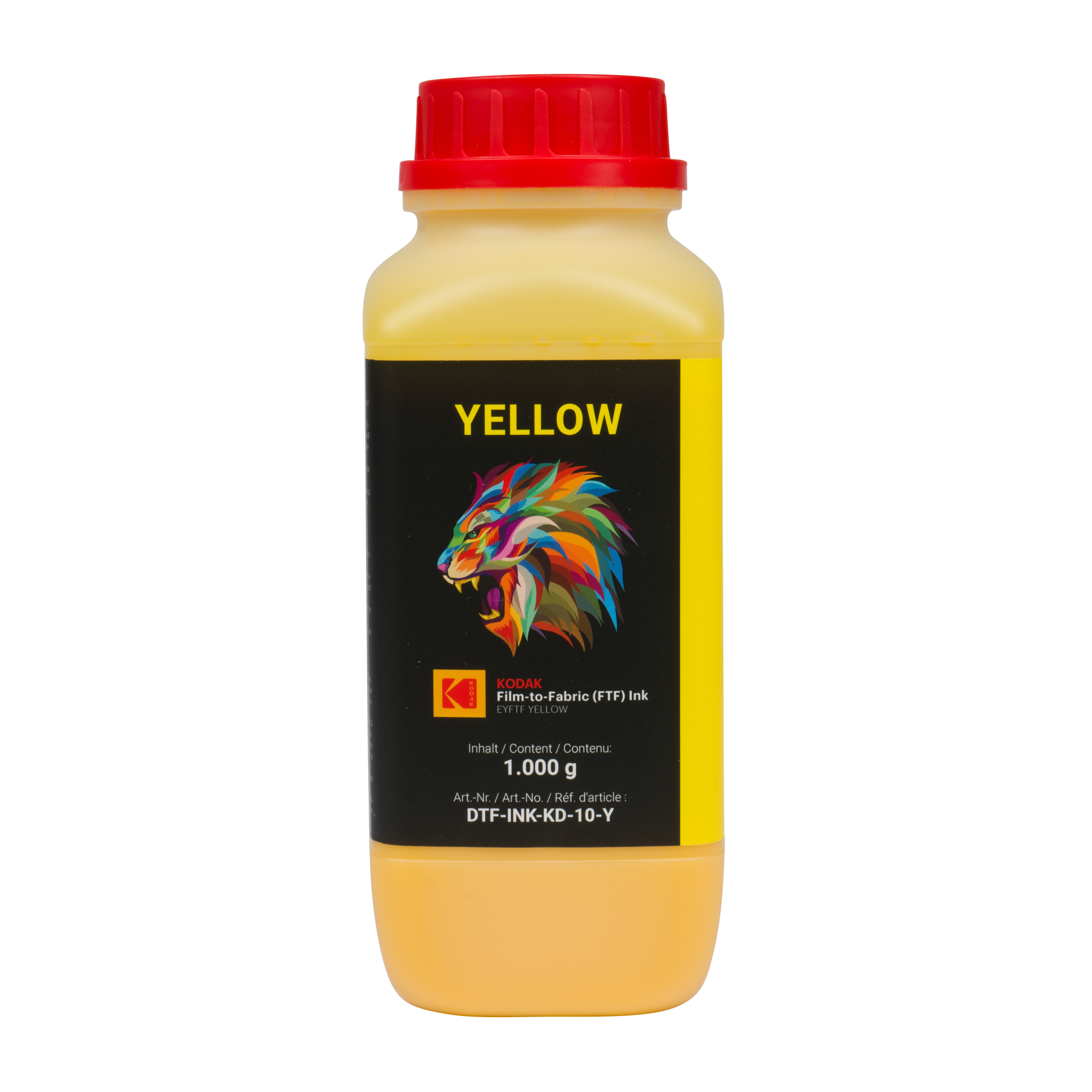 Kodacolor DTF/FTF Tinte, versch. Farben, 1.000-g-Flasche Kodacolor DTF/FTF Tinte, versch. Farben, 1.000-g-Flasche