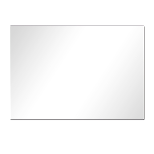 Sublistar® tableau photo en aluminium blanc brillant, diverses tailles