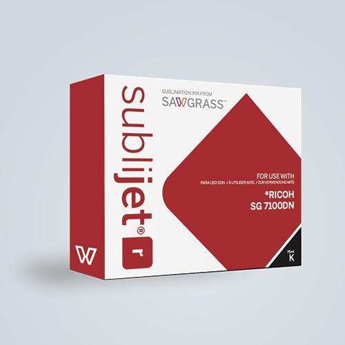 SubliJet-R pour Ricoh SG 7100DN, cartouche de 68/75 ml, divers couleurs